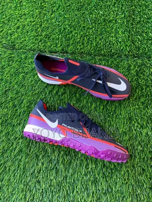 Nike Phantom Gt2 Acadamy Tf Navy Purple Futsal Soccer Cleats