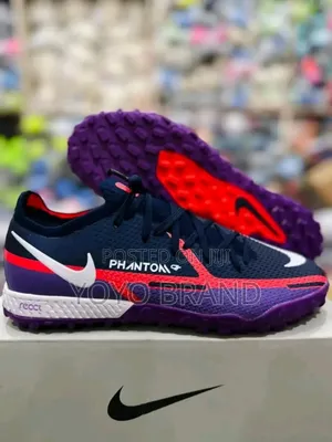 Nike Phantom Gt2 Acadamy Tf Navy Purple Futsal Soccer Cleats