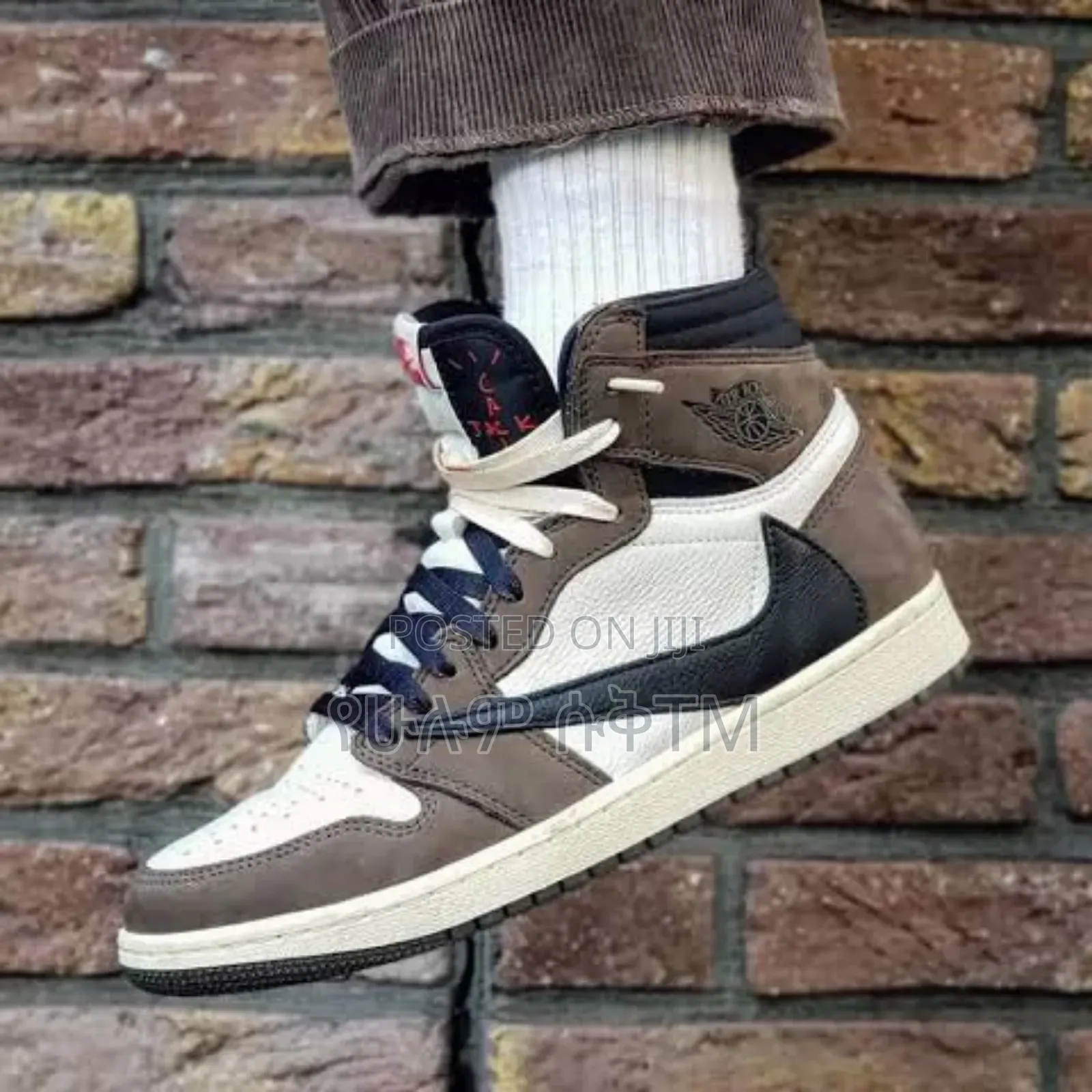 Nike Air Jordan 1 High Og X Travis Scott Men's Boots Shoes