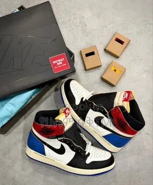 Union La X Fragment X Air Jordan 1 High Og Men's Boots Shoes