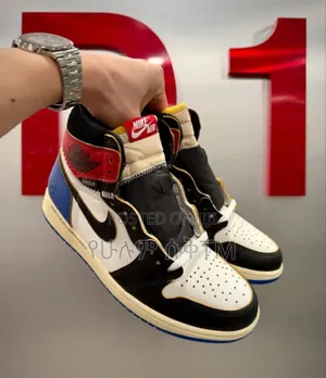 Union La X Fragment X Air Jordan 1 High Og Men's Boots Shoes