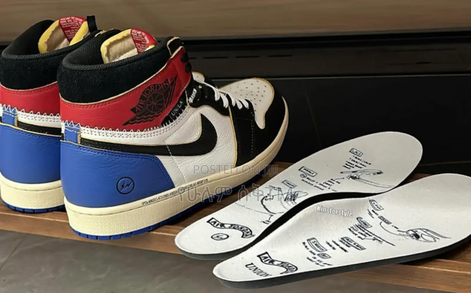 Union La X Fragment X Air Jordan 1 High Og Men's Boots Shoes