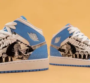 Air Jordan 1 Mid Gs 'School Game Winner' 'White/Uni Blue' Men's Shoes