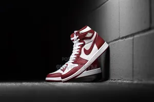 Air Jordan 1 Retro High 'Artisnal Red' "Team Red" Men's Shoes