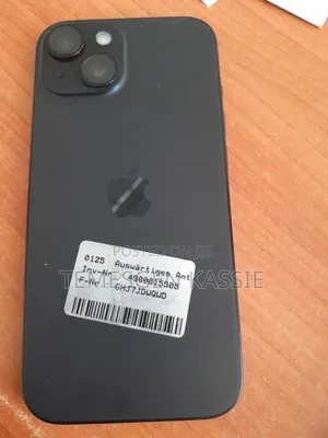 New Apple iPhone 15 128 GB Black