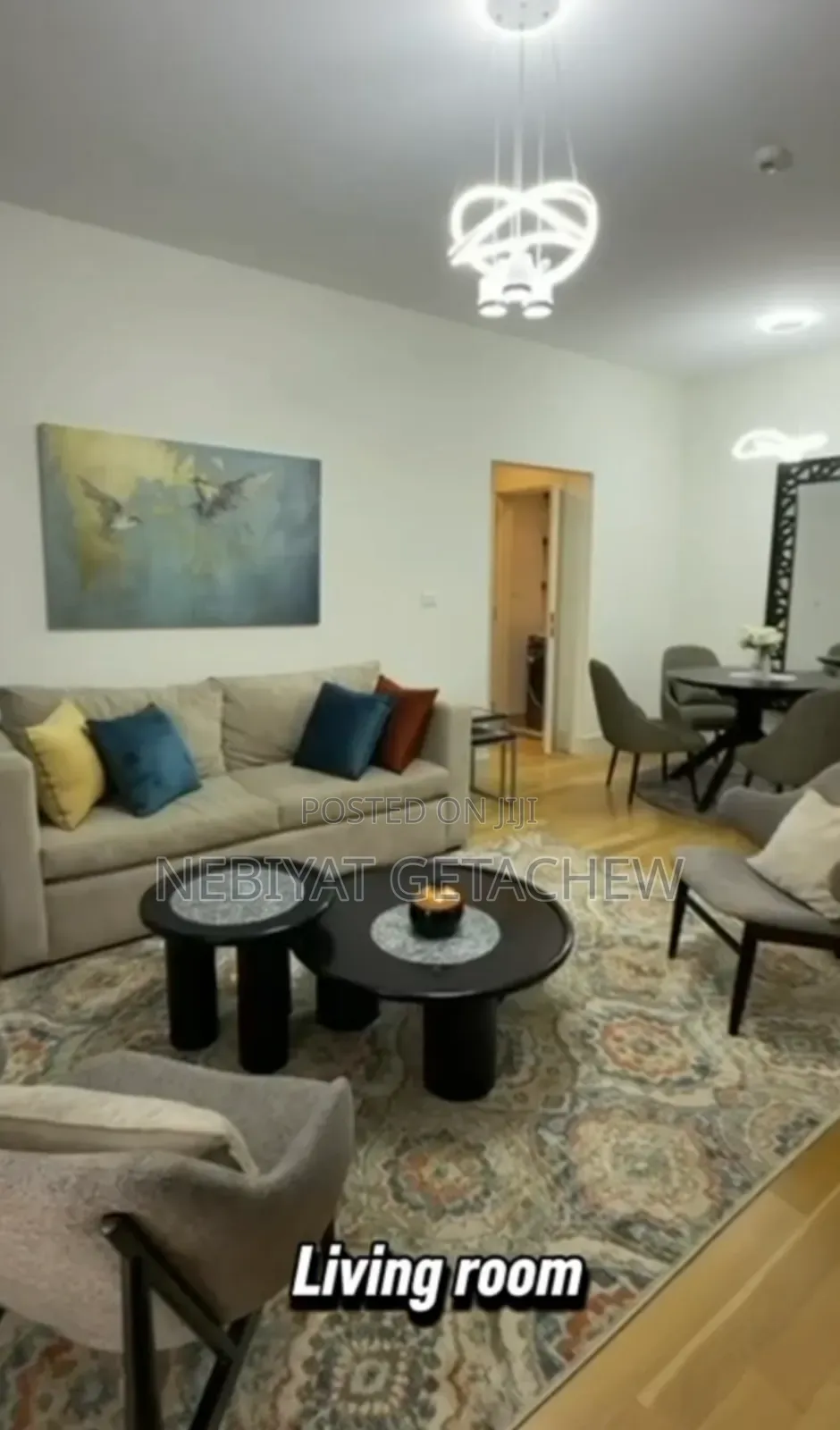 Furnished 1bdrm Apartment in Eagle Hills, Nifas Silk-Lafto for rent