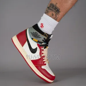Union La X Air Jordan 1 Retro Hi Og Sp 'Chicago Shadow' Men's Shoes