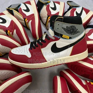 Union La X Air Jordan 1 Retro Hi Og Sp 'Chicago Shadow' Men's Shoes