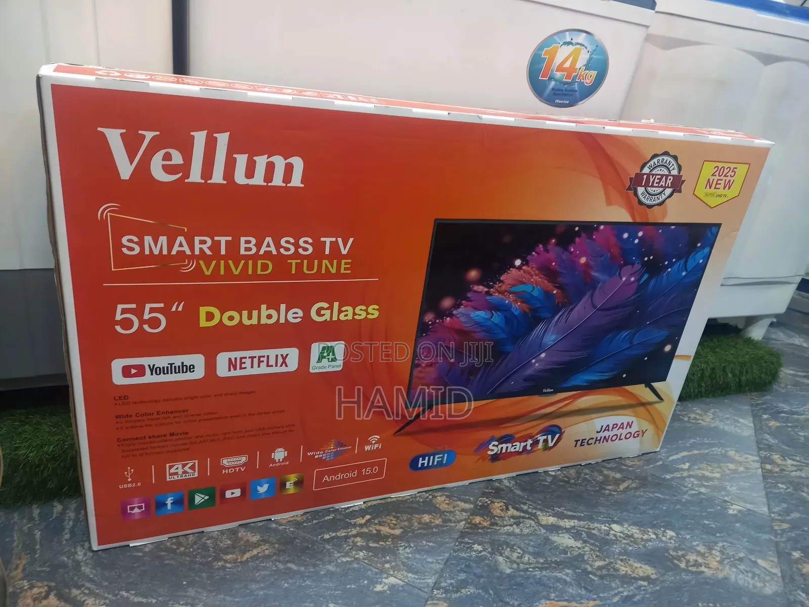 Vellum 55 Inch Smart Tv