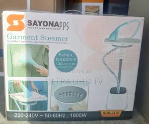 Sayona SGS-2375 Garment Steamer (Right) and the SGS-2374 Model