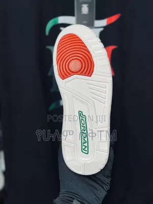 Air Jordan 3 Retro "Vuelo" 'Summit White/Pin Green' Men's Shoes