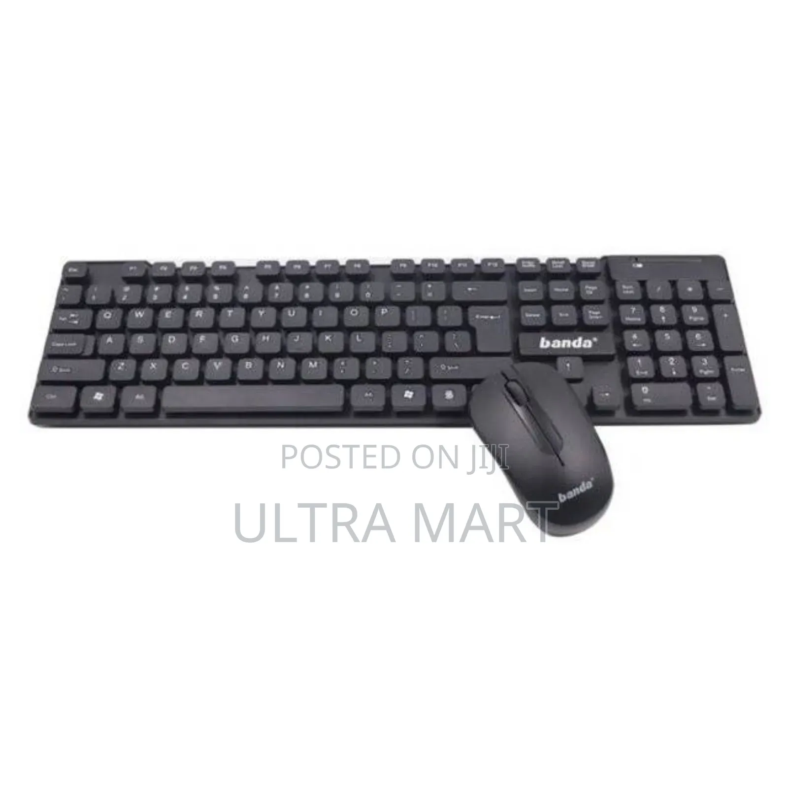 Banda Wireless Keyboard And Mouse Combo
