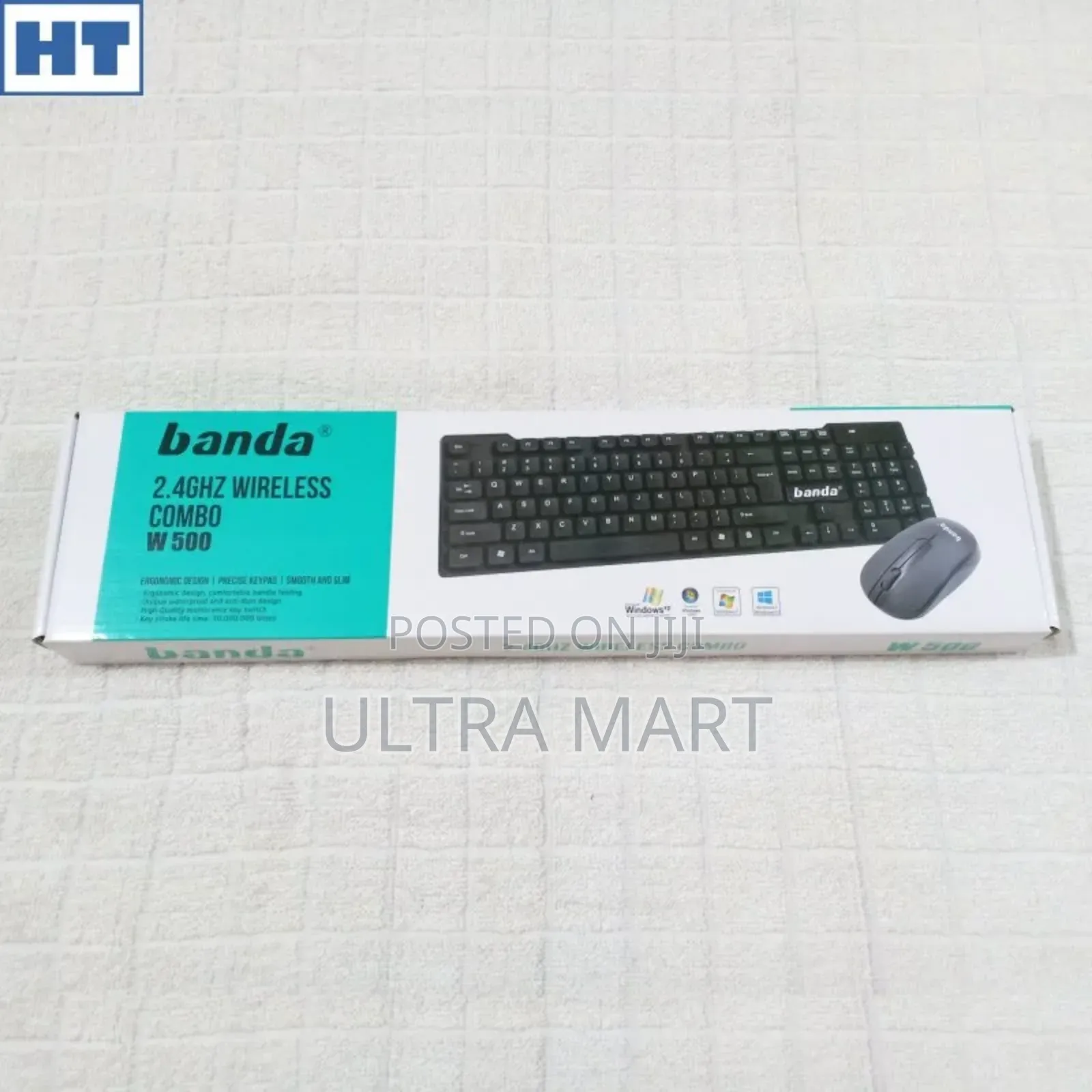 Banda Wireless Keyboard And Mouse Combo