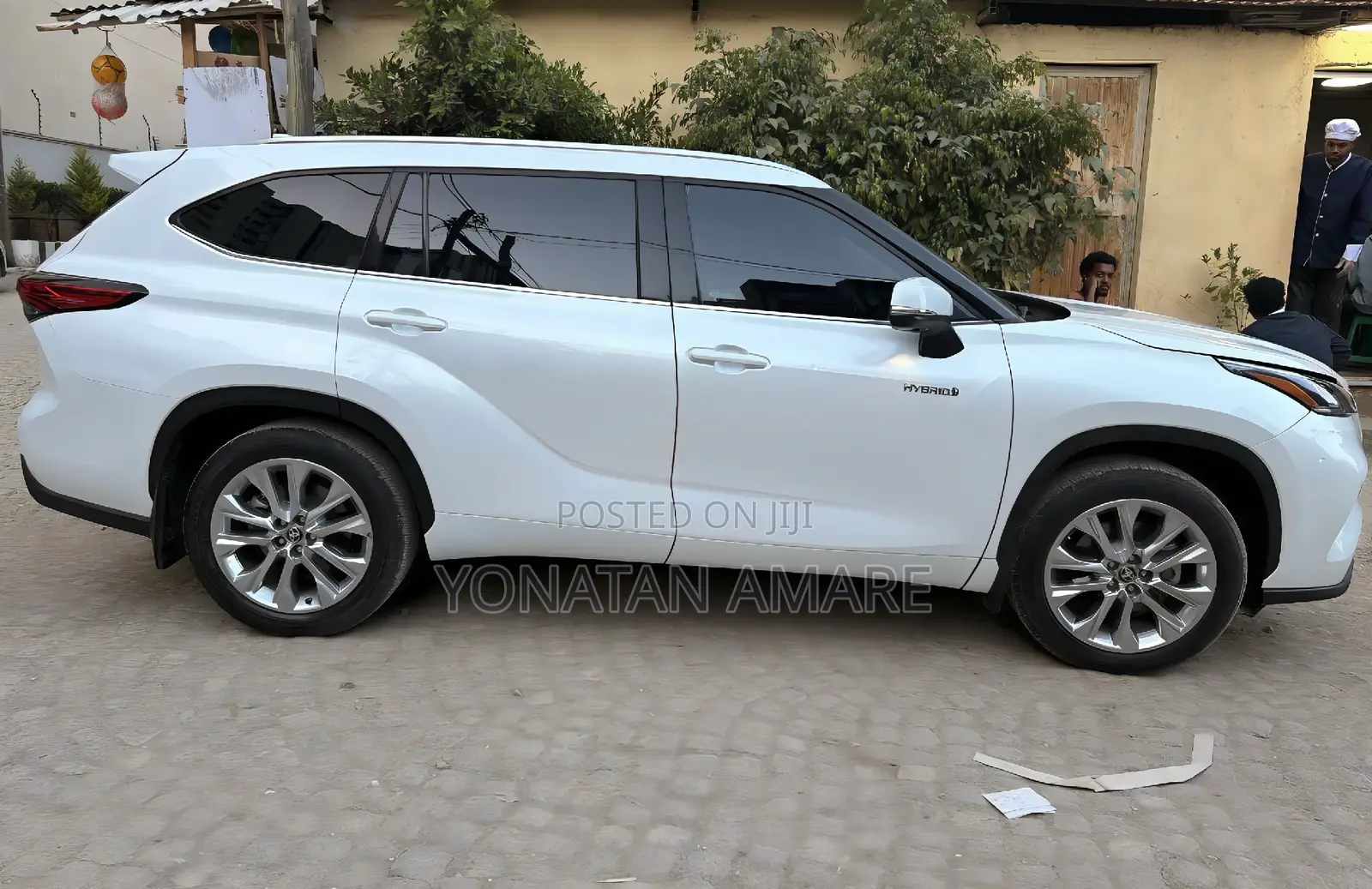 Toyota Highlander Hybrid Limited AWD 2024 White