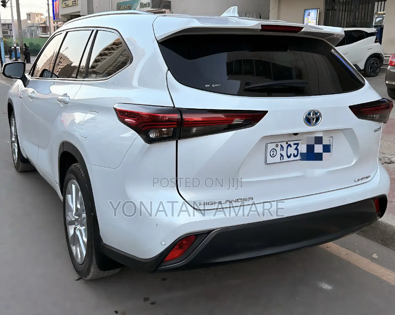 Toyota Highlander Hybrid Limited AWD 2024 White