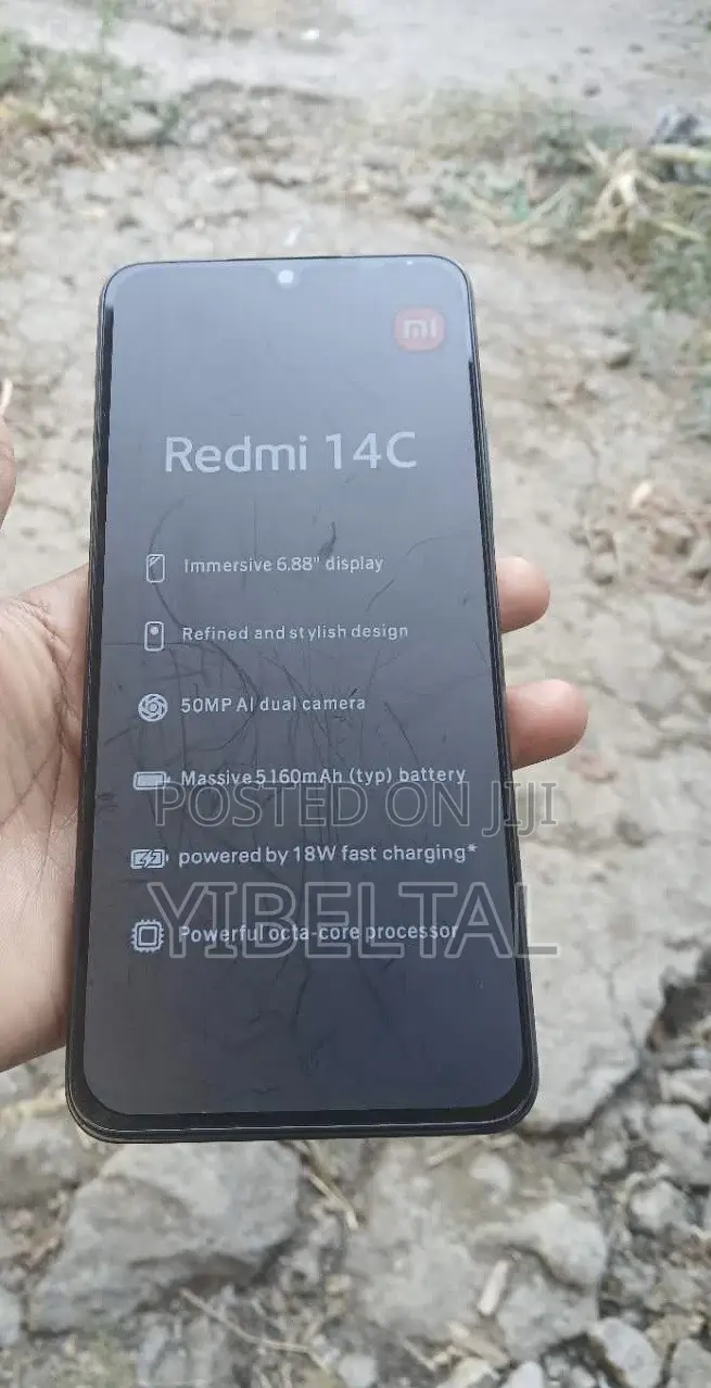 New Xiaomi Redmi 14C 256 GB Black