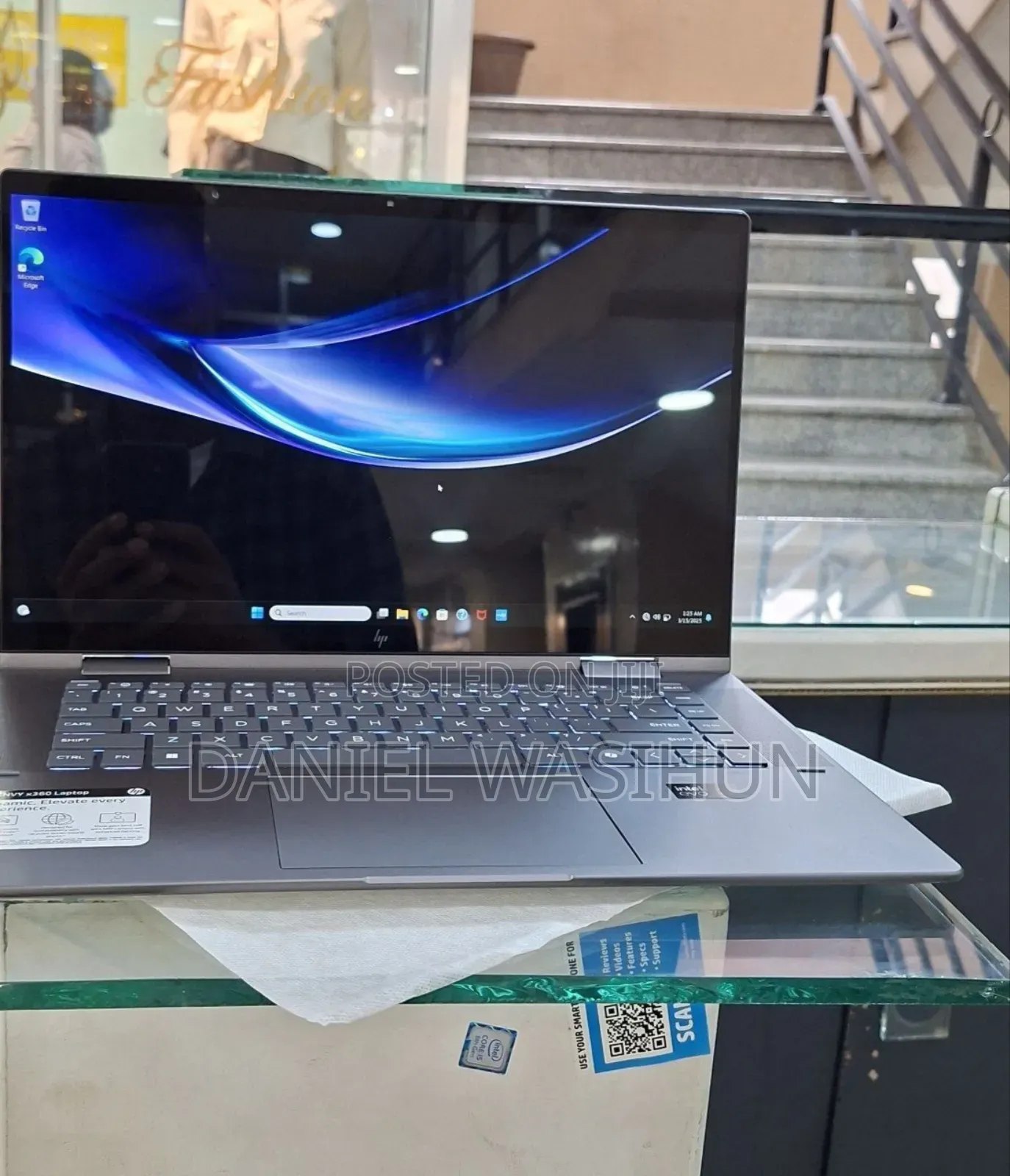 New Laptop HP Envy 15-Ep0xxx 32GB Intel Core Ultra 7 SSD 1T