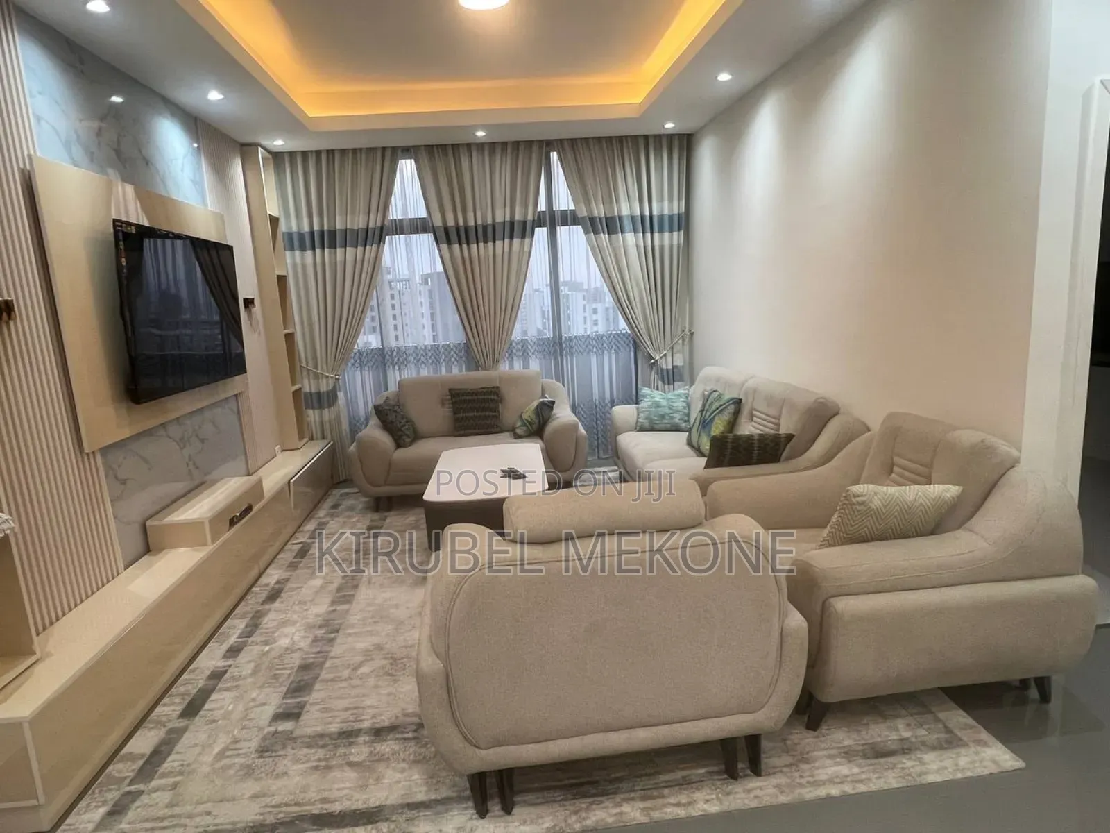 Furnished 2bdrm Apartment in Bole for rent