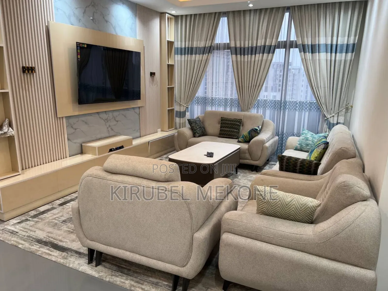 Furnished 2bdrm Apartment in Bole for rent
