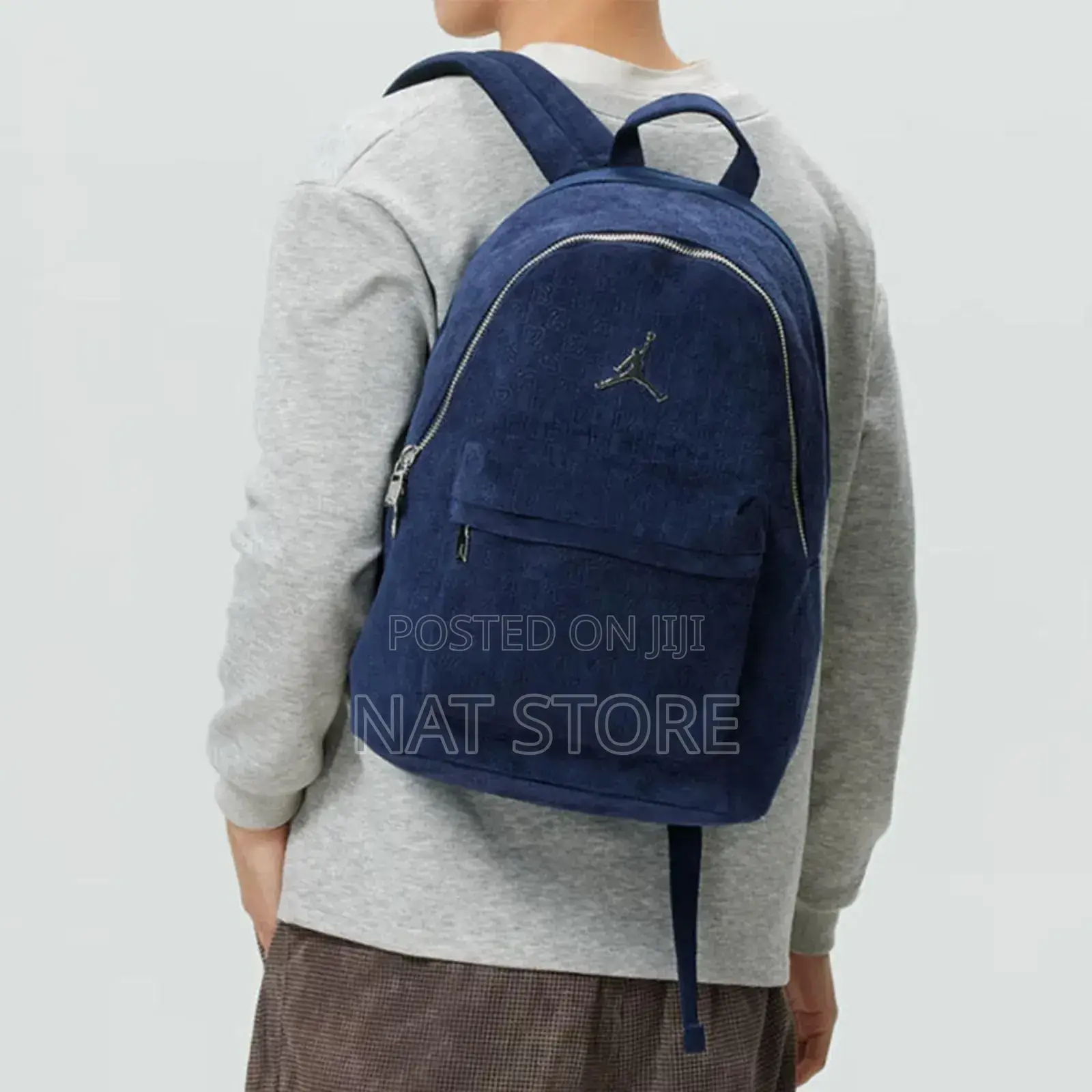 Jordan Suede Monogram Backbag