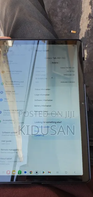 New Samsung Galaxy Tab A9+ 64 GB Black