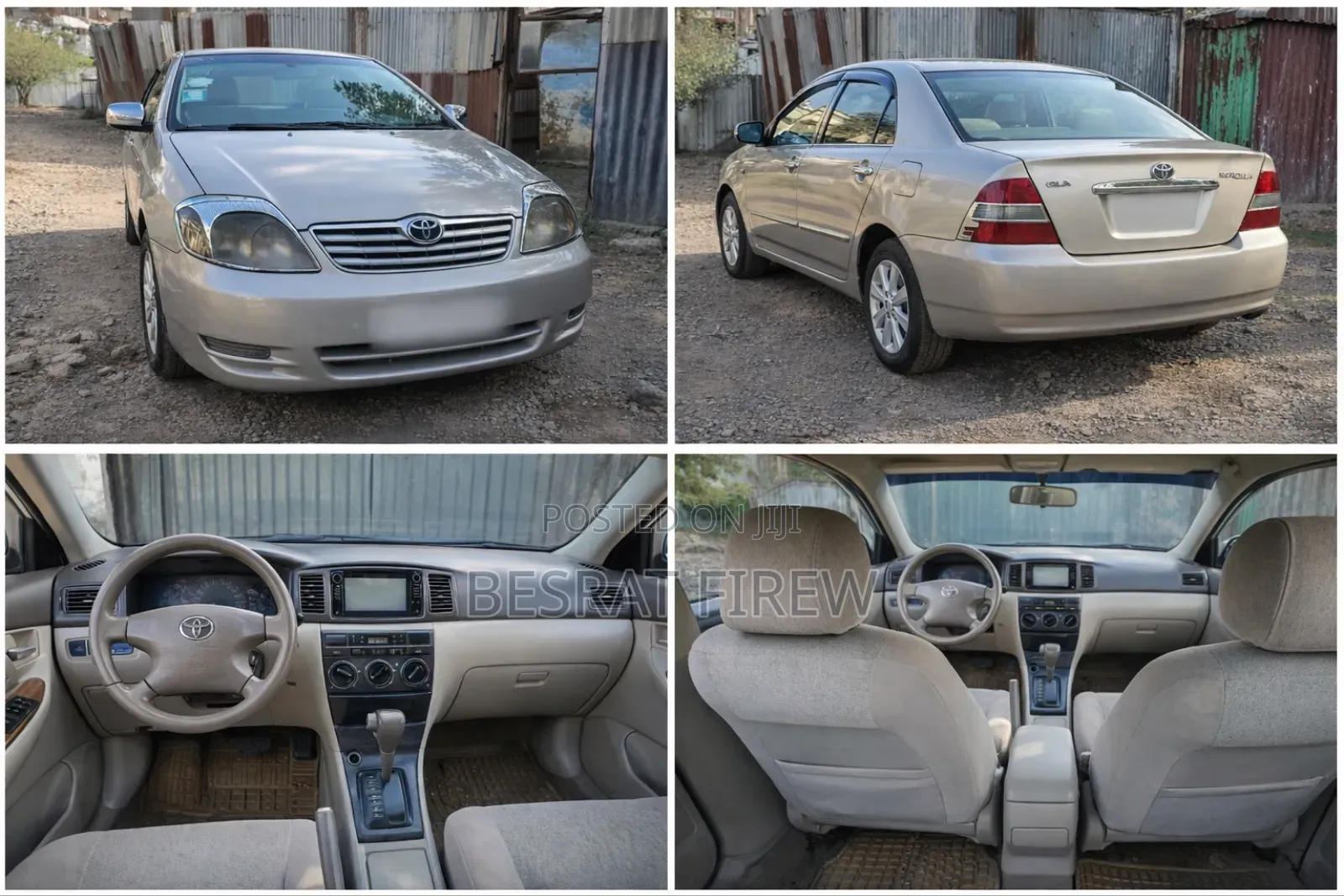Toyota Corolla Sedan Automatic 2004 Silver