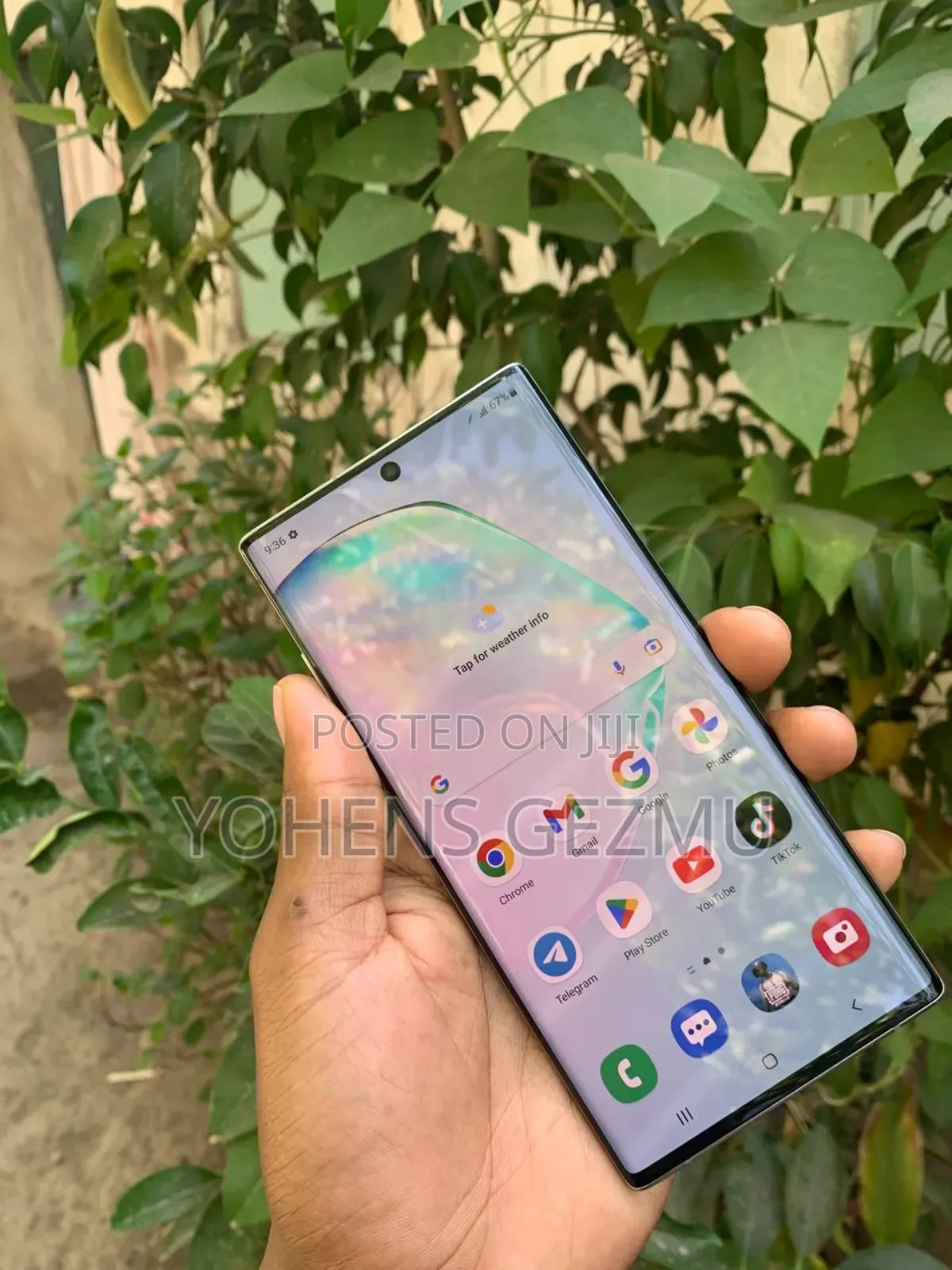 Samsung Galaxy Note 10 Plus 5G 256 GB Silver