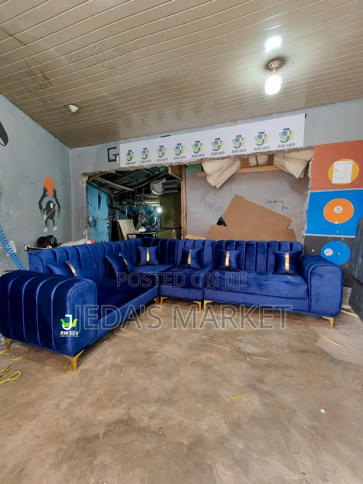 6 Seat Sofa