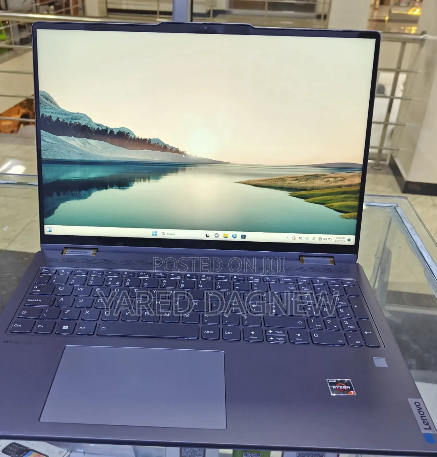 New Laptop Lenovo 16GB AMD Ryzen 7 SSD 1T