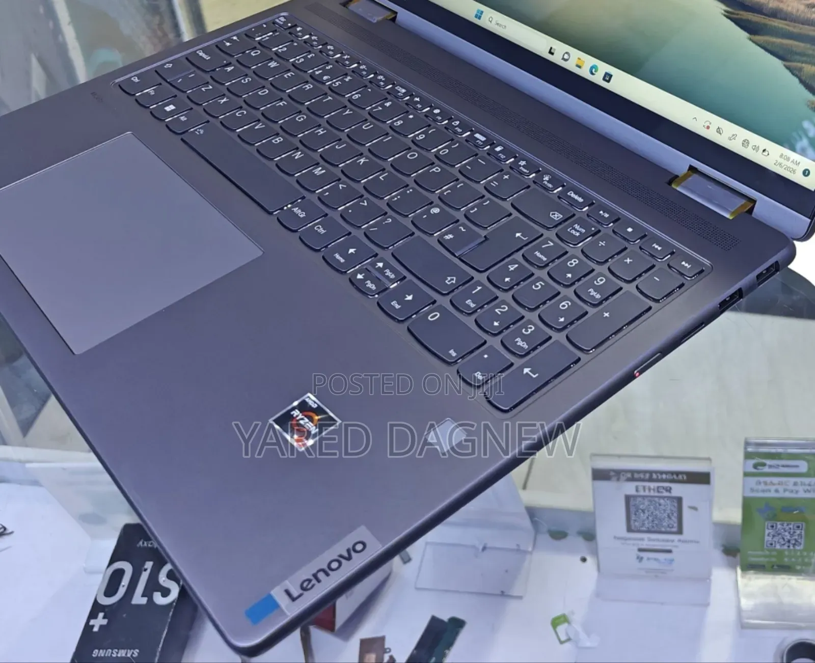 New Laptop Lenovo 16GB AMD Ryzen 7 SSD 1T