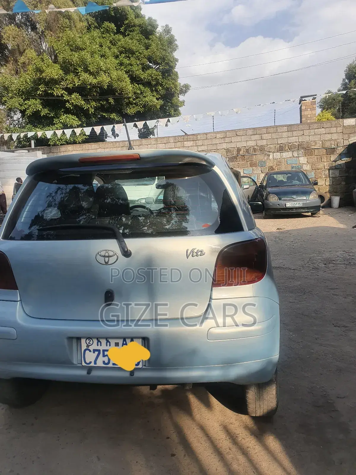 Toyota Vitz 2004 Blue