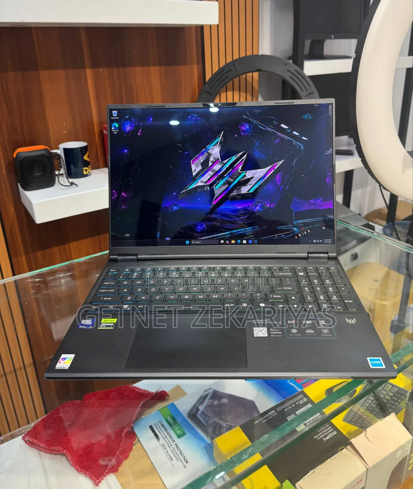 New Laptop Acer Predator Helios Neo 16 32GB Intel Core Ultra 9 SSD 1T