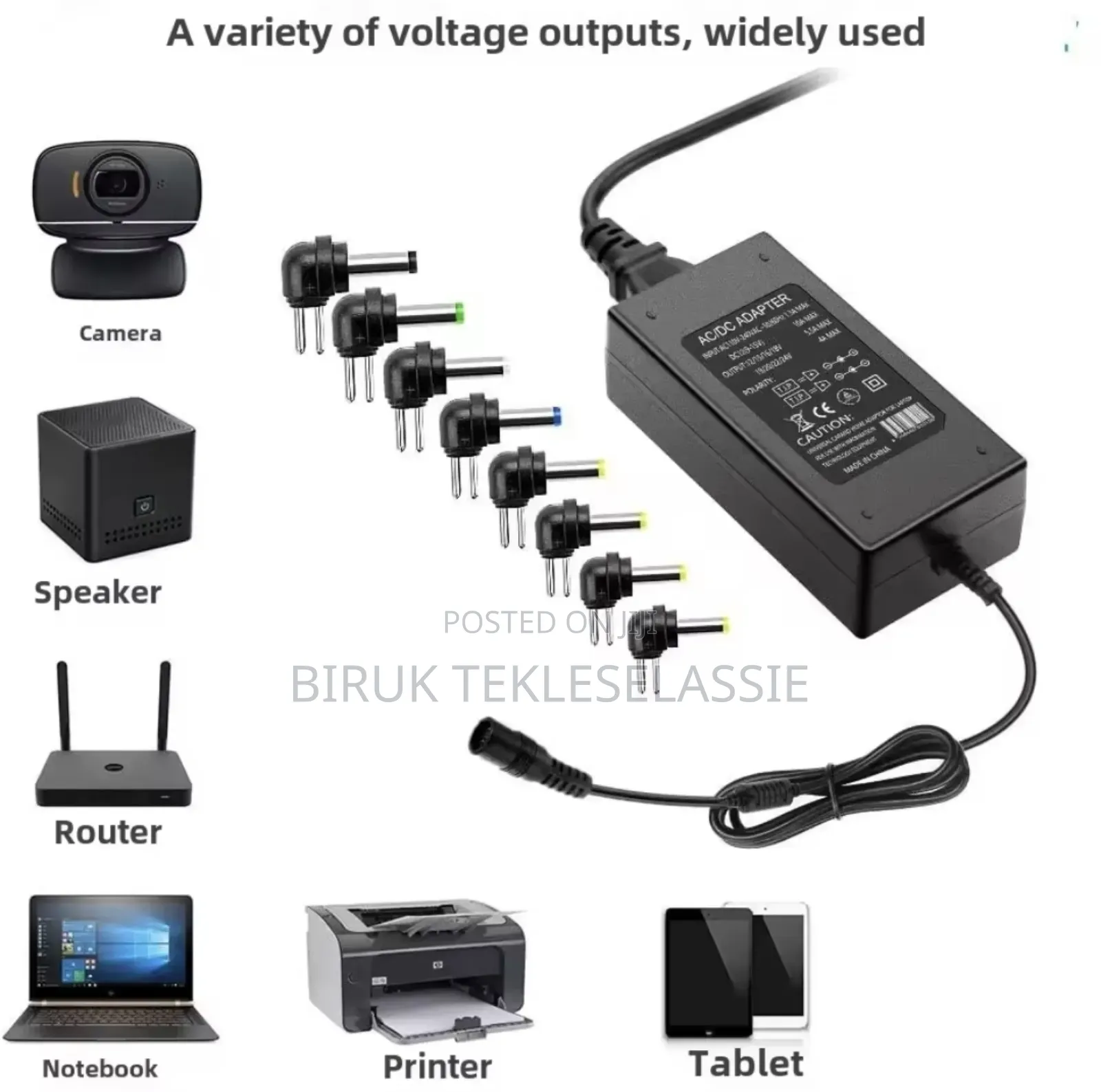 Adjustable Multifunctional Power Adapter 96w 12v-24v 4a 5a