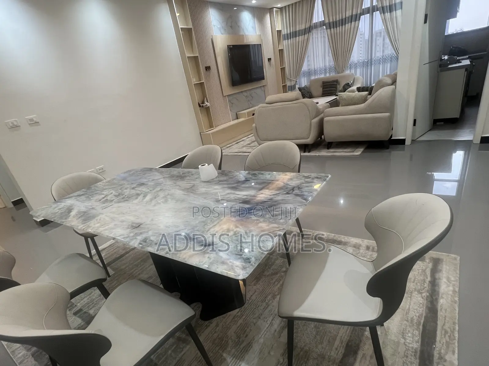 Furnished 3bdrm Apartment in Bole for rent