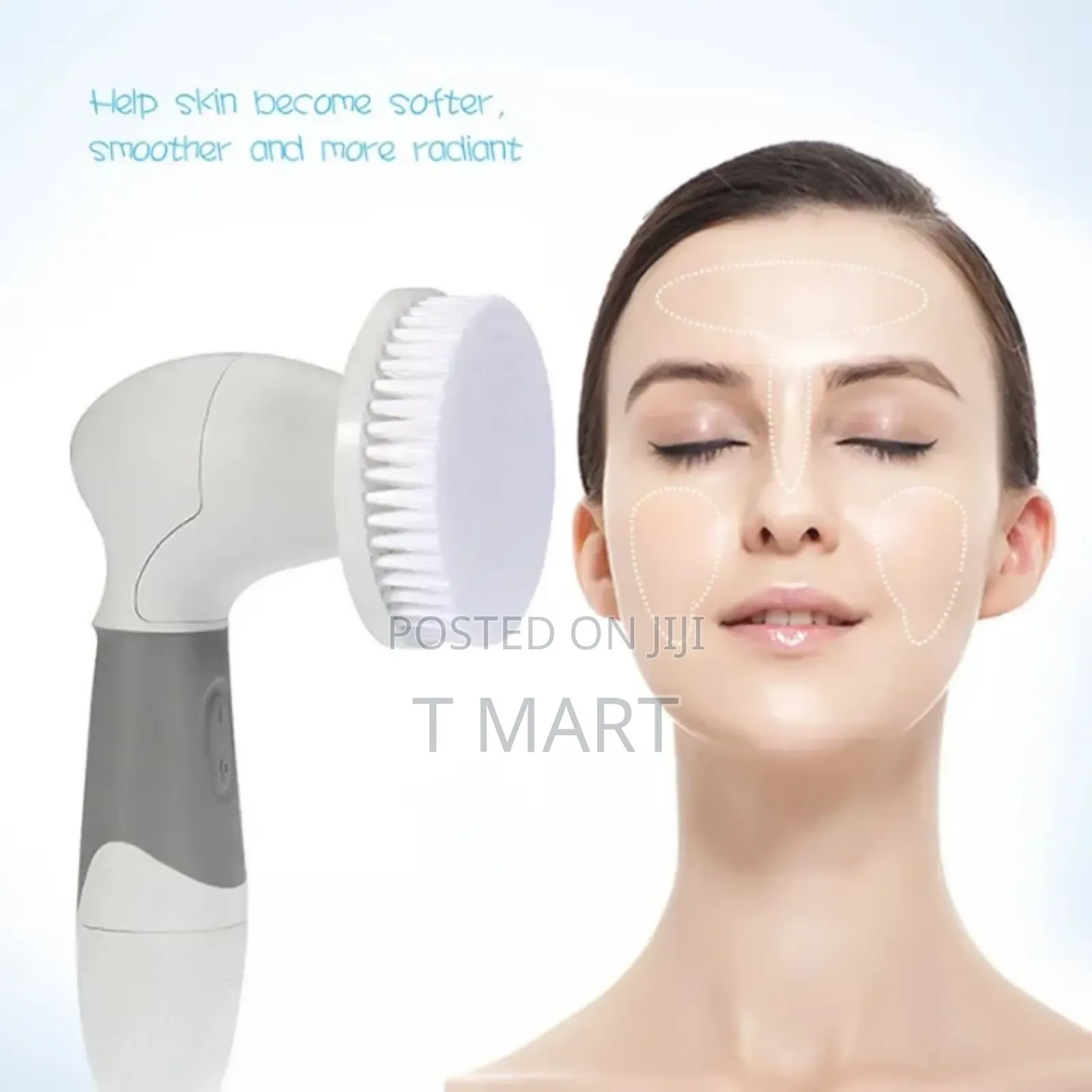 Mora 5in1 Facial Cleansing Brush Skin Care.