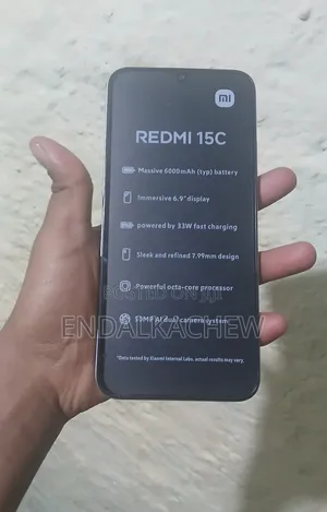 New Xiaomi Redmi 15C 4G 256 GB Blue