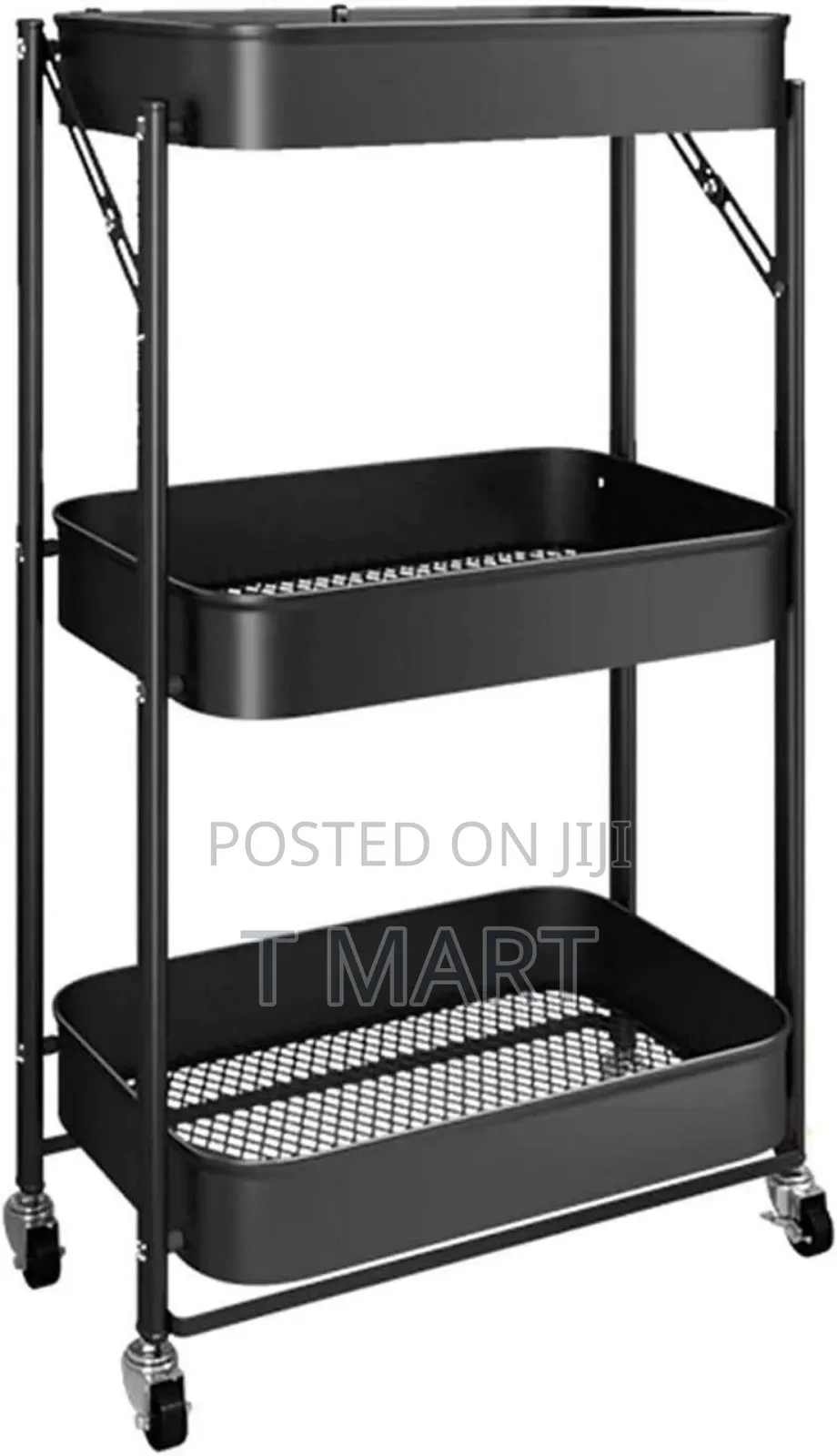 3- Tier Rolling Cart Organizer