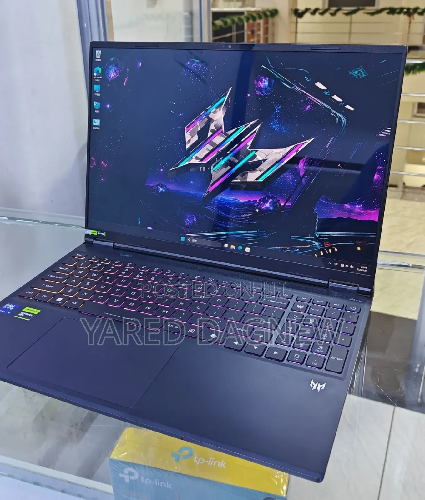 New Laptop Acer Predator Helios Neo 16 16GB Intel Core Ultra 9 SSD 1T