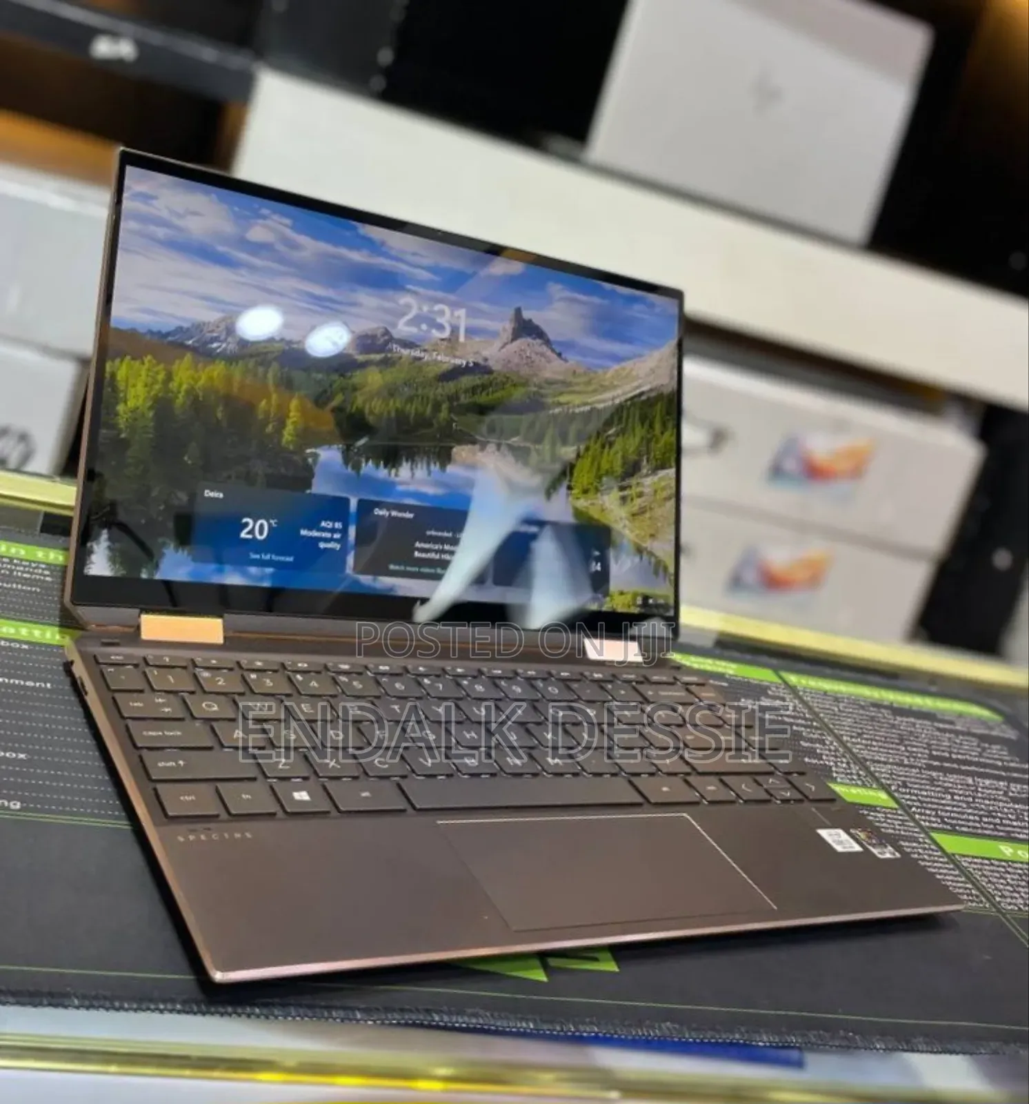 New Laptop HP Spectre 16GB Intel Core I7 SSD 512GB