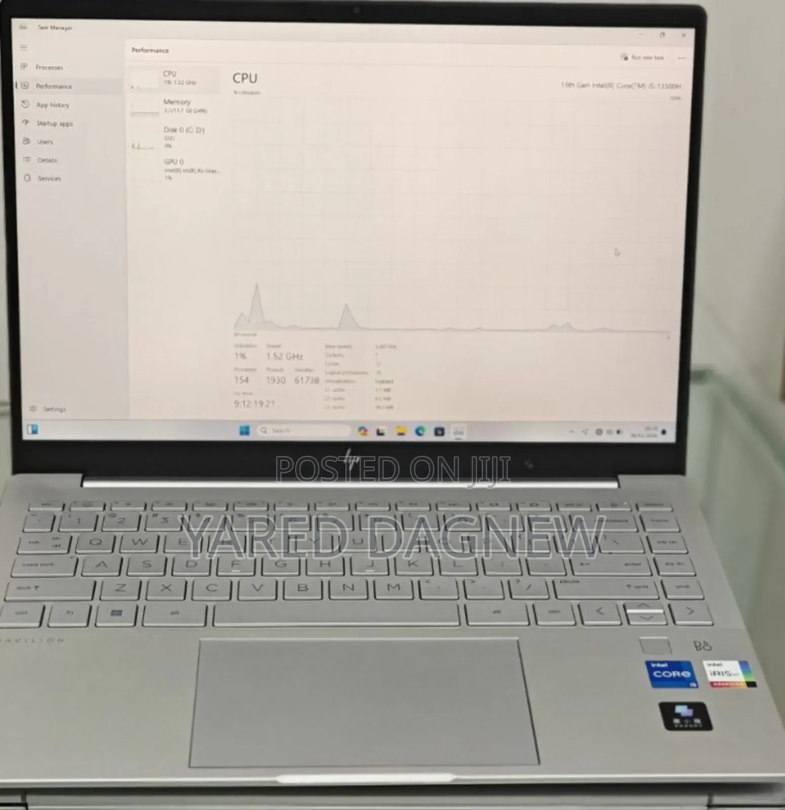 New Laptop HP Pavilion 14 16GB Intel Core I5 SSD 1T