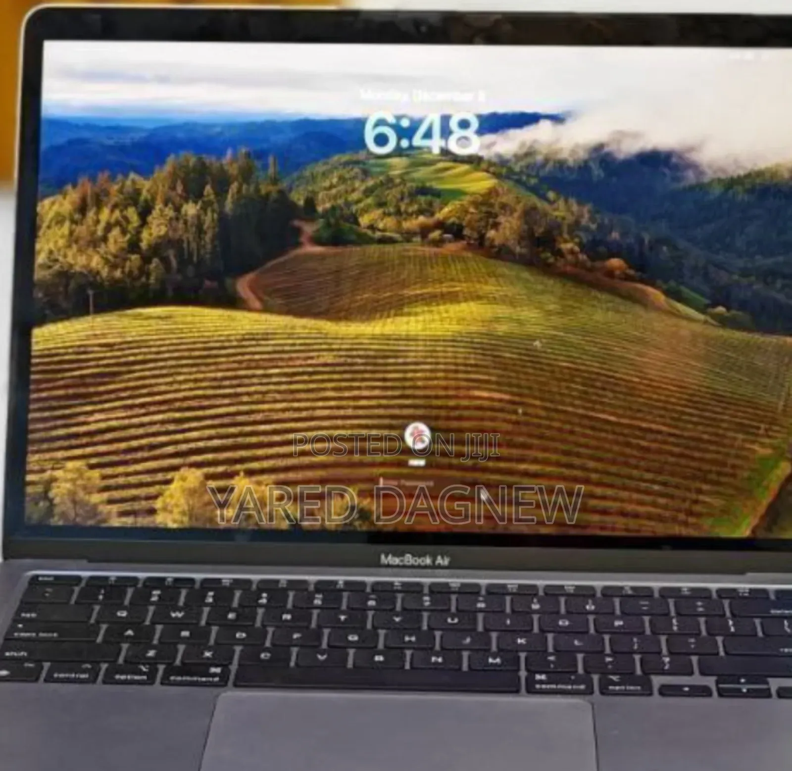 New Laptop Apple MacBook Air 2020 M1 8GB Apple M1 SSD 256GB