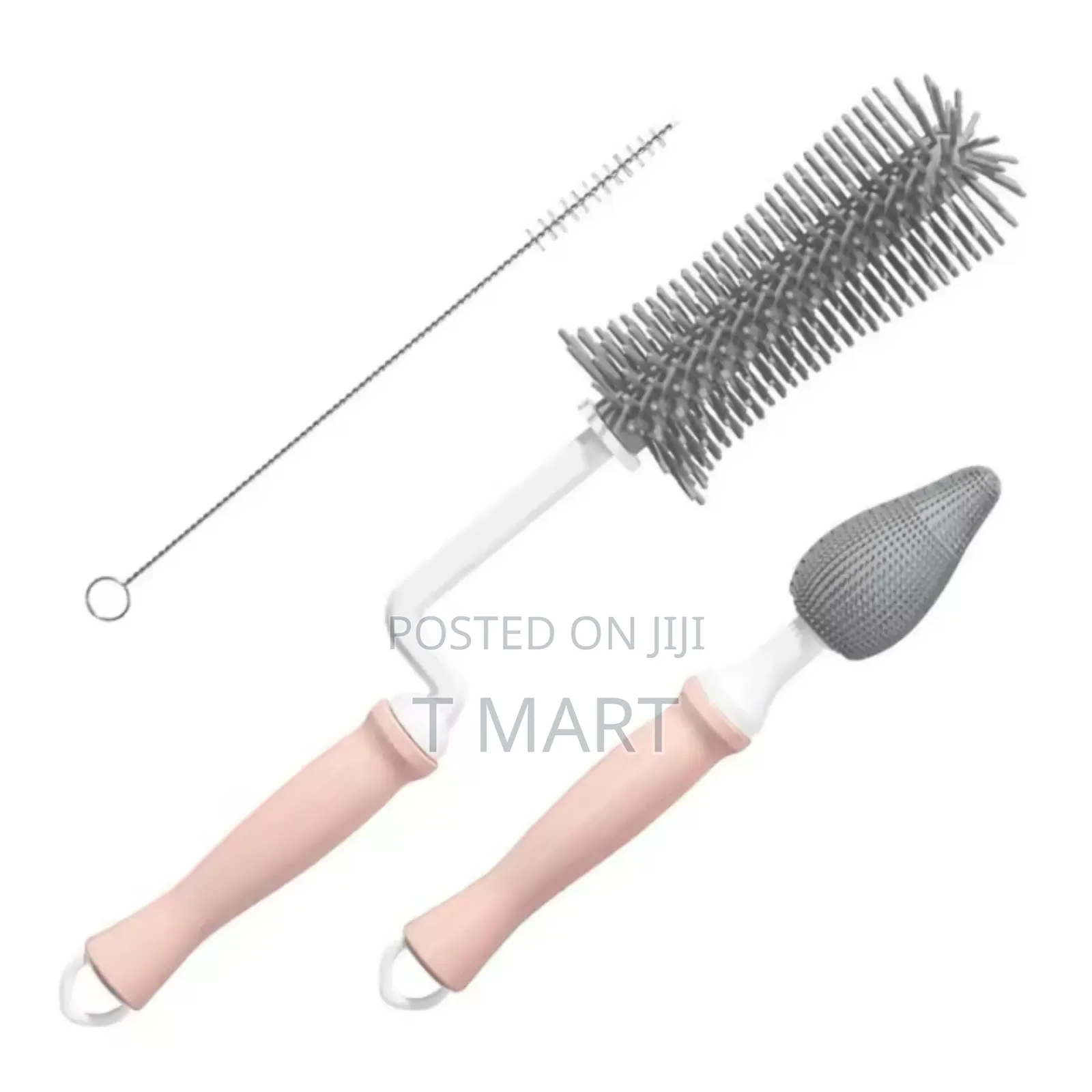 3-in-1 Silicone Baby Bottle Cleaning Brush Set