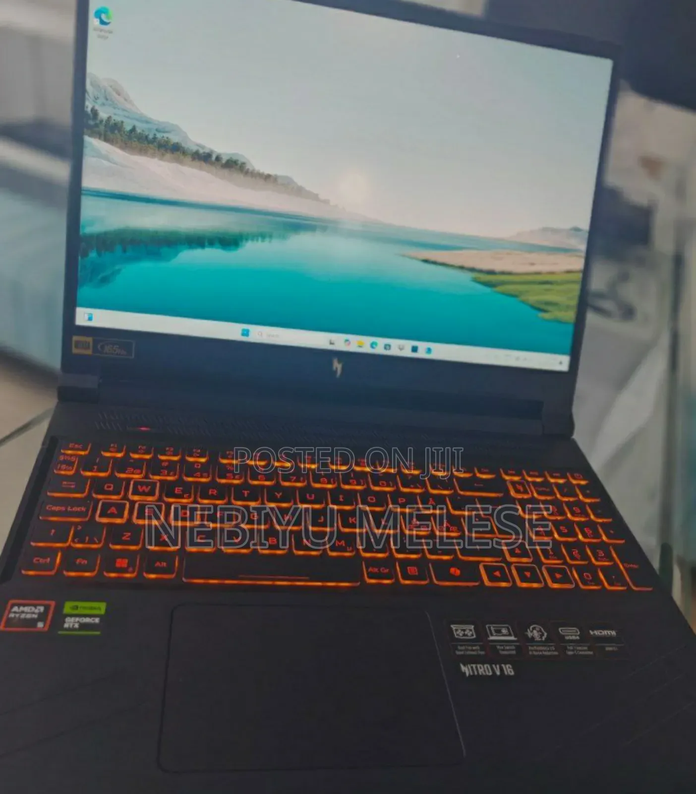 New Laptop Acer Nitro 17 16GB AMD Ryzen 5 SSD 1T