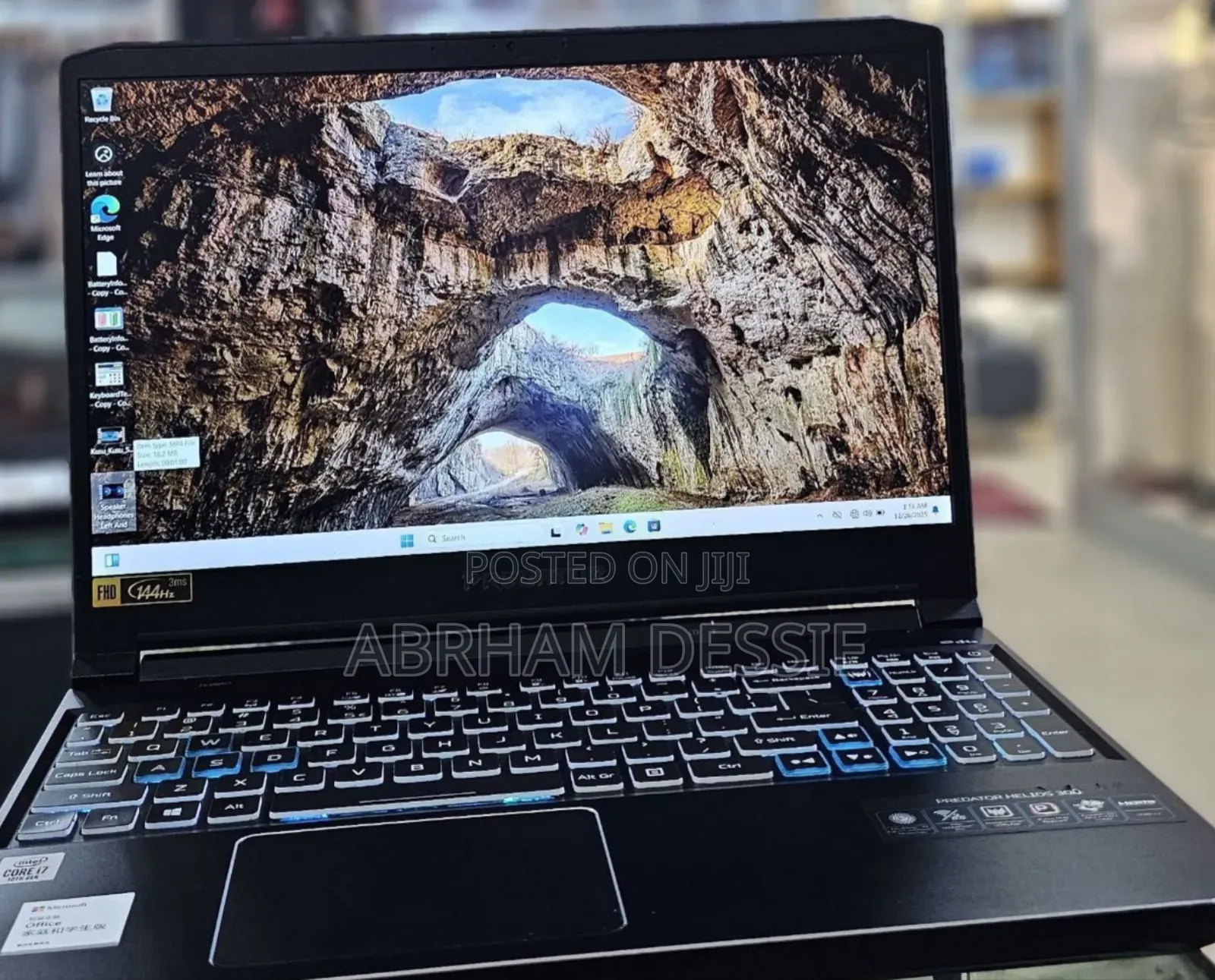 New Laptop Acer Predator Helios 300 16GB Intel Core I7 SSD 512GB