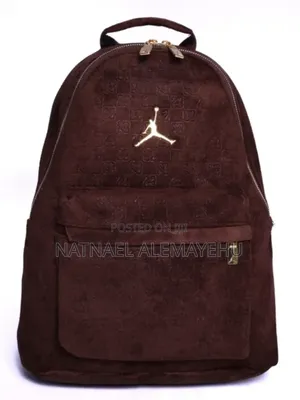 Jordan Suede Monogram Backbag