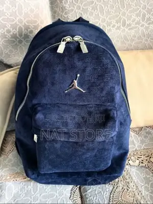 Jordan Suede Monogram Backbag