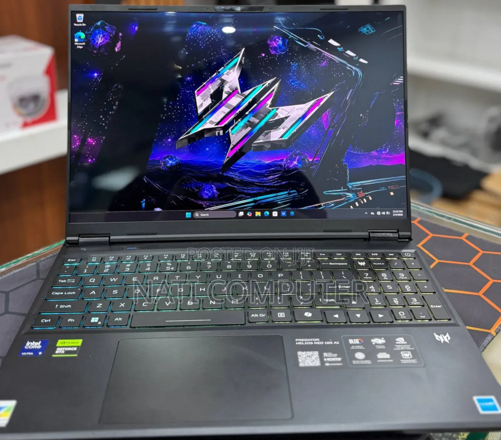 New Laptop Acer 32GB Intel Core Ultra 9 SSD 1T