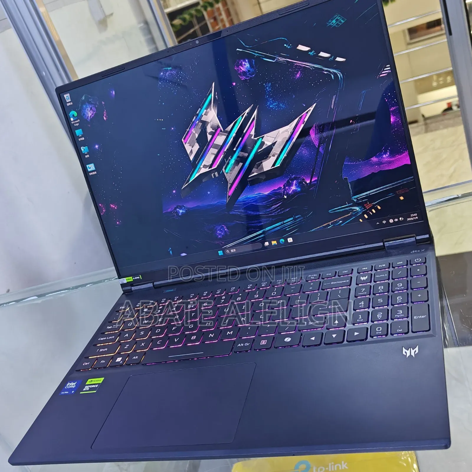 New Laptop Acer Predator Helios Neo 16 16GB Intel Core Ultra 9 SSD 1T