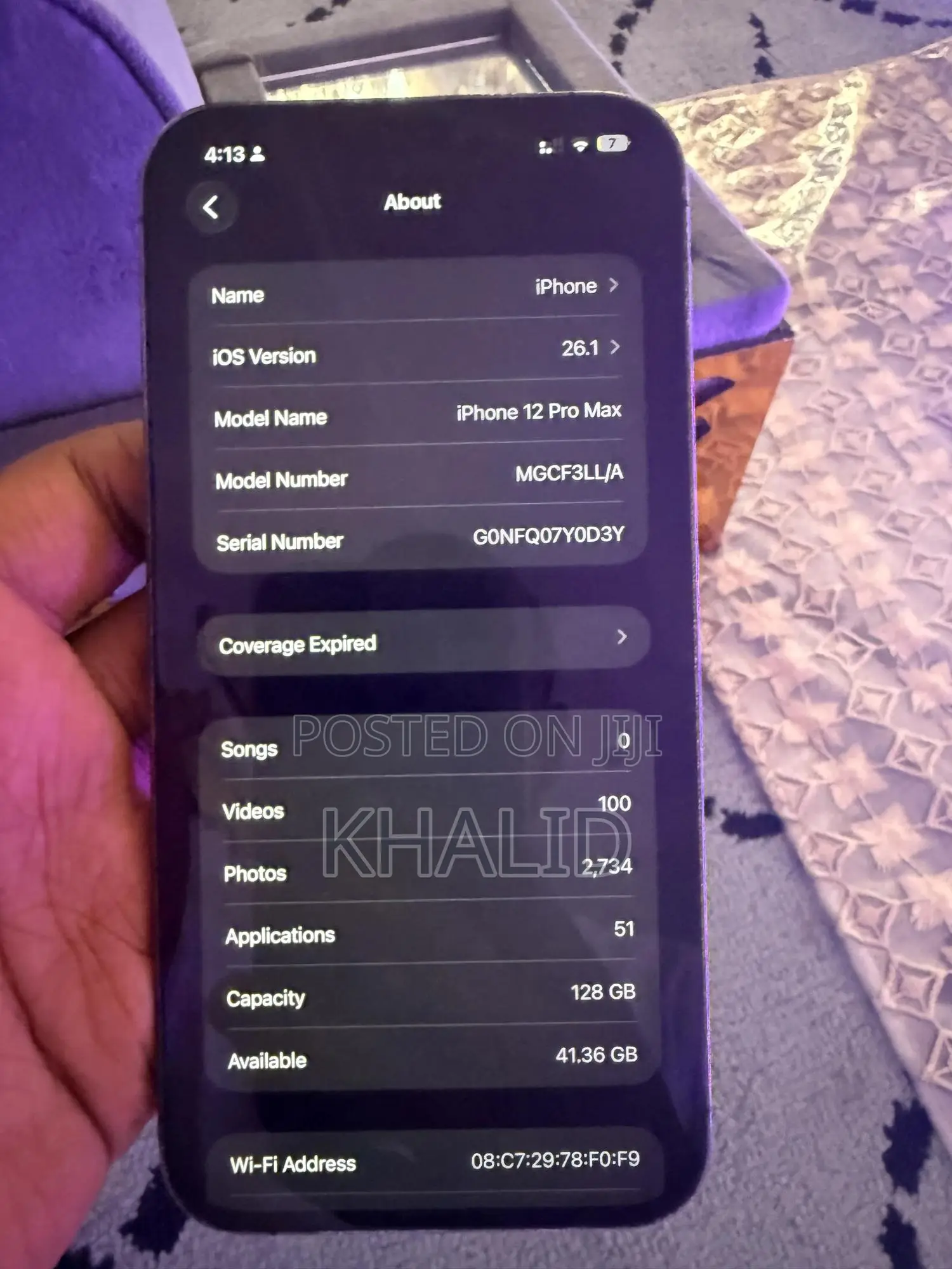 Apple iPhone 12 Pro Max 128 GB Silver