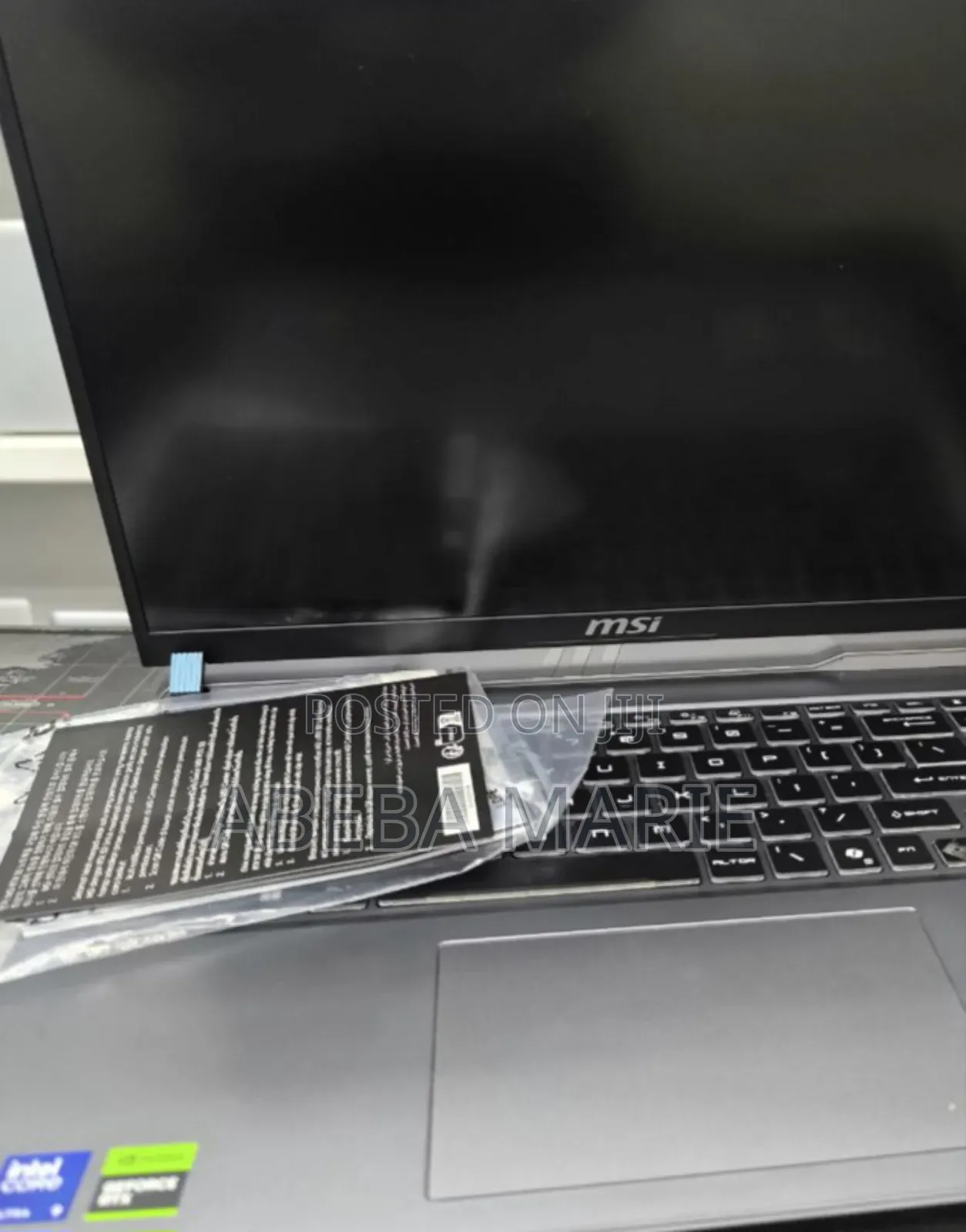 New Laptop MSI Vector 16 HX AI A2XWIG 16GB Intel Core Ultra 9 SSD 1T